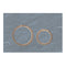 Geberit Sigma21 Dual Flush Button & Access Plate, Slate with Red Gold Trim Design