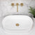 Pill Oval 600mm x 380mm Above-Counter Basin, Matte White