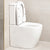 Hysett Q Back to Wall Toilet Suite, Gloss White