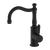 Nero York Basin Mixer Hook Spout With Metal Lever | Matte Black |