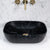 Julio 455mm x 325mm Above-Counter Basin, Matte Marquina Marrone