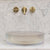 Kahm Mediterranean Fluted 400mm Above-Counter Glass Basin, Mermaid Glass