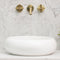 Disco Plus 415mm Above-Counter Basin, Matte White