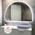 Arco Arch Backlit LED Mirror with Polished Edge and Demister | 11 sizes available, from 400mm to 1500mm |