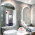 Arco Arch 700mm x 1000mm Backlit LED Mirror with Polished Edge and Demister