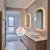 *Clearance* Arco Arch 550mm x 1000mm LED Mirror with Frosted Glass Border and Demister