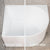 Arco 1600mm Left Corner Freestanding Bath, Gloss White