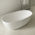 Egg Oval 1600mm Freestanding Bath, Matte White