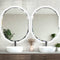 Classic Jewel 800mm x1000mm LED Mirror with Jewelled Edge and Demister *Clearance Stock*