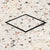 Stainless Steel Tile Insert Floor Waste | 75mm Outlet, Matte Black