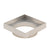 Stainless Steel Tile Insert Floor Waste | 90mm Outlet, Brushed SS Nickel