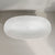 Byron Egg 1500mm Oval Artificial Stone Freestanding Bath, Matte White