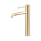 Profile III Tall Basin Mixer, PVD Brushed Brass Gold