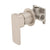 Kiki Shower/ Bath Wall Mixer with Round Plates, Brushed Nickel