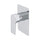 Jena Shower/ Bath Wall Mixer, Polished Chrome
