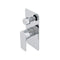 Jena Shower/ Bath Wall Mixer with Diverter, Polished Chrome