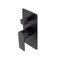 Jena Shower/ Bath Wall Mixer with Diverter, Matte Black