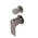 Jena Shower/ Bath Wall Mixer with Diverter and Round Plates, Brushed Gunmetal