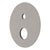 180mm Round Plate for Profile III Shower Mixer with Diverter, Brushed SS Nickel