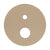 180mm Round Plate for Profile III Shower Mixer with Diverter, PVD Brushed Brass Gold