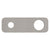 200mm x 65mm Rectangular Plate for Profile III Wall Mixer Set, Brushed SS Nickel