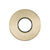 Round 45mm Plate for Kiki/Jena Wall Diverter, PVD Brushed Bass (Gold)