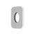 Soft Square 45mm Plate for Kiki/Jena Wall Diverter, Polished Chrome