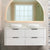 Tura Smooth 1500mm Curved Wall Hung Vanity Cabinet, Matte White