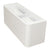 Tura Smooth 1500mm Curved Wall Hung Vanity Cabinet, Matte White