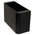 Tura Smooth Ensuite 900mm Curved Wall Hung Vanity Cabinet, Matte Black