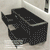 Tura Groove 1500mm Curved Wall Hung Vanity Cabinet, Matte Black