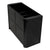Tura Shaker 1200mm Curved Floorstanding Vanity Cabinet, Matte Black