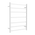 Nero 7 Bar Towel Ladders | Matte White |