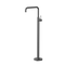 Nero Mecca Free Standing Bath Mixer Square Shape | Gun Metal |