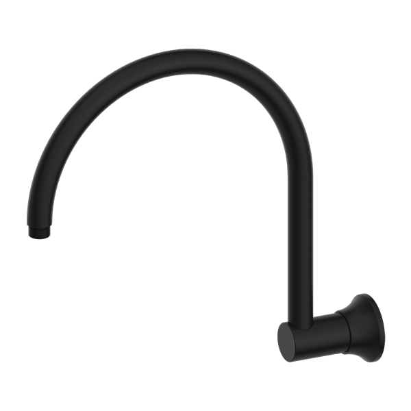 Nero York Shower Arm | Matte Black |