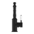 Nero York Basin Mixer With White Porcelain Lever | Matte Black |