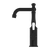 Nero York Basin Mixer With White Porcelain Lever | Matte Black |