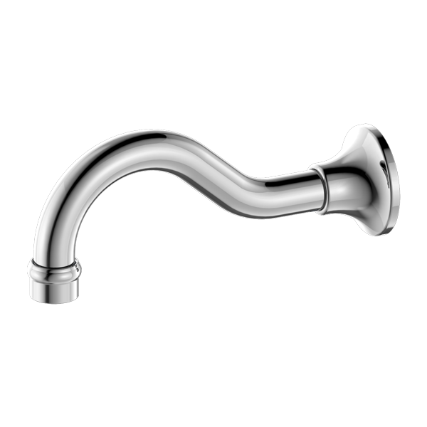 Nero York Basin/Bath Spout Only | Chrome |