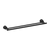 Nero York Double Towel Rail 600mm | Matte Black |