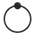 Nero York Towel Ring | Matte Black |
