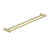 Nero Mecca Care 25mm Grab Double Towel Rail 900mm | Brushed Gold |