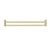Nero Mecca Care 25mm Grab Double Towel Rail 900mm | Brushed Gold |