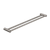 Nero Mecca Care 25mm Grab Double Towel Rail 900mm | Brushed Nickel |