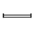 Nero Mecca Care 25mm Grab Double Towel Rail 900mm | Matte Black |