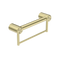 Nero Mecca Care 32mm Grab Rail With Towel Holder 300mm | Brushed Gold |