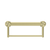 Nero Mecca Care 32mm Grab Rail With Towel Holder 300mm | Brushed Gold |