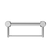 Nero Mecca Care 32mm Grab Rail With Towel Holder 300mm | Chrome |