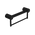 Nero Mecca Care 32mm Grab Rail With Towel Holder 300mm | Matte Black |