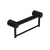 Nero Mecca Care 32mm Grab Rail With Towel Holder 300mm | Matte Black |