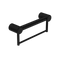 Nero Mecca Care 32mm Grab Rail With Towel Holder 300mm | Matte Black |